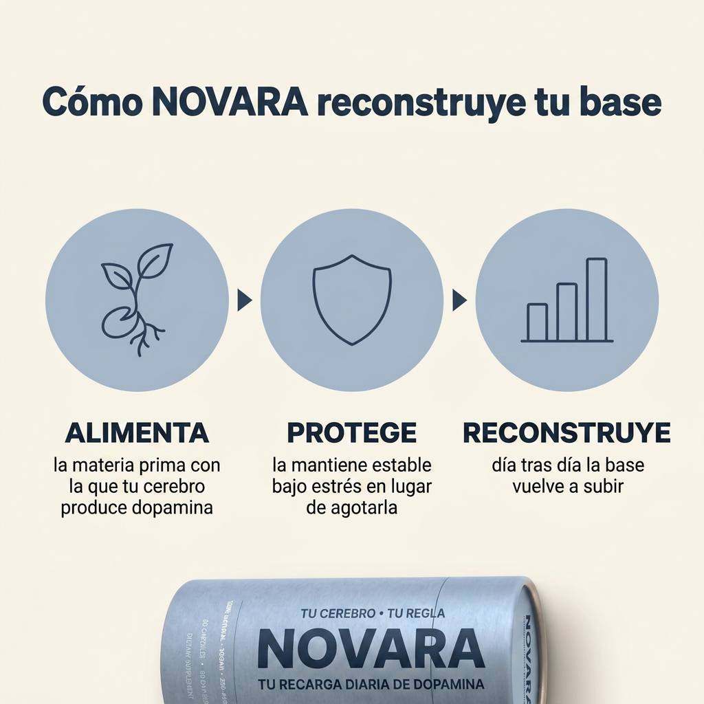 Cómo NOVARA reconstruye tu base: alimenta, protege, reconstruye