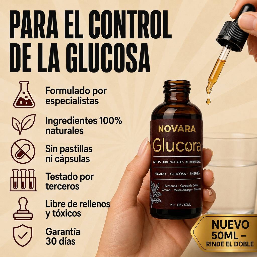 Para el control de la glucosa