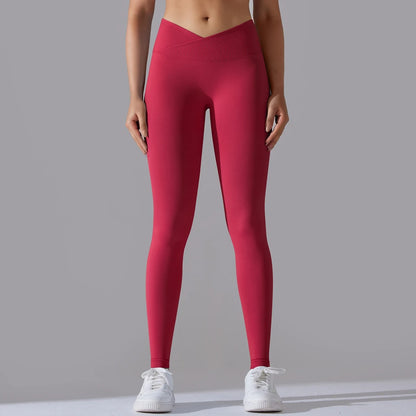 HollySandy V-Shape GYM Leggings