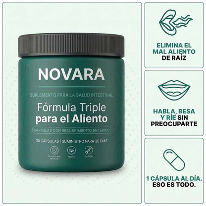 Frasco NOVARA Fórmula Triple para el Aliento