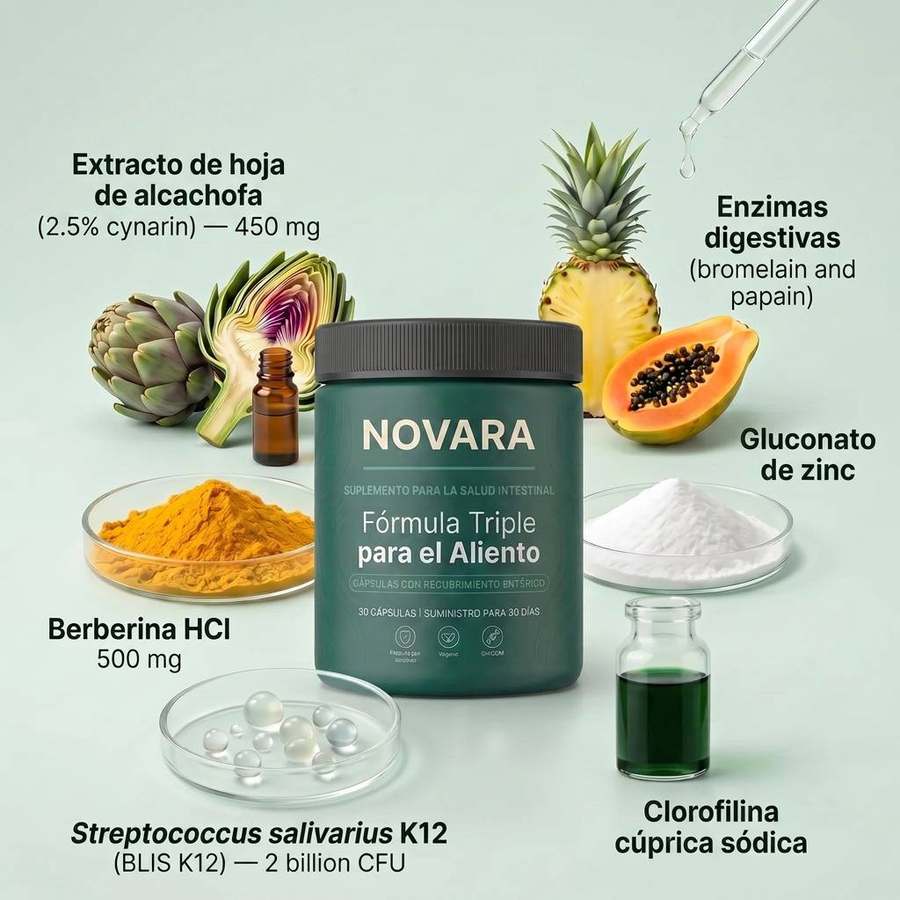 Ingredientes de NOVARA