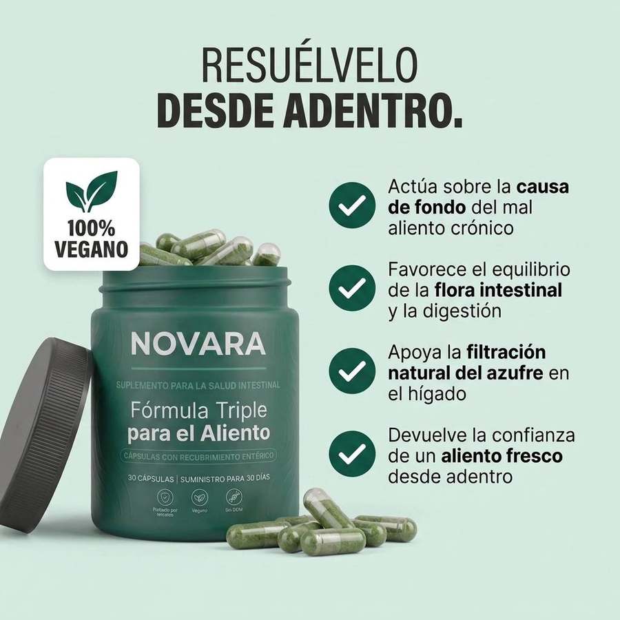 Cápsulas veganas NOVARA