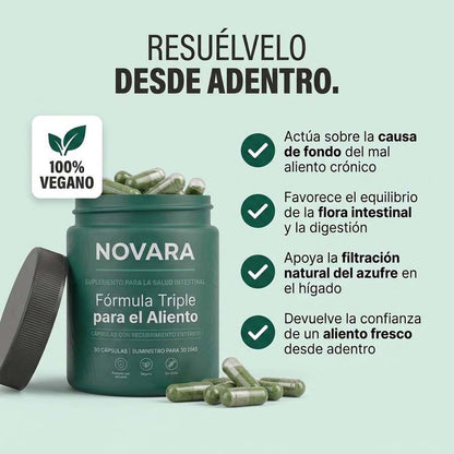 Cápsulas veganas NOVARA